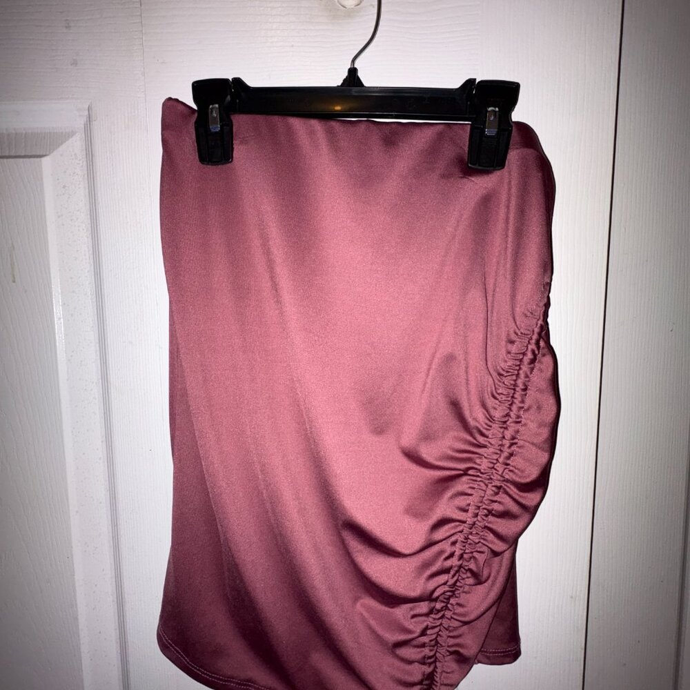Pink Mauve Adjustable Skirt